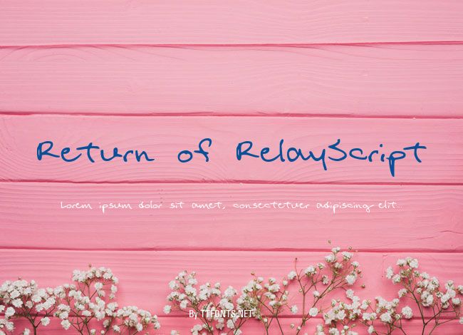 Return of RelayScript example